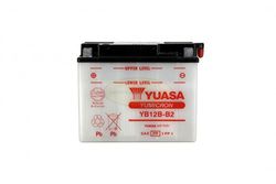 YUASA BATERIA YB12B-B2 abierto - sin ácido