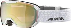 ALPINA Unisex - Adultos, PHEOS S QVMM Gafas de esquí, White, One Size