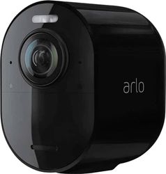 Arlo Ultra 2 kamera do monitoringu zewnętrznego, Wi-Fi, bezprzewodowa, produkt wysokiej jakości 4K UHD, pole widzenia 180°, światło punktowe, kolorowe noktowizory, czujnik ruchu, syrena alarmowa,