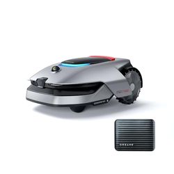 DREAME A2 Robot Tagliaerba, Rilevazione Automatica dei Bordi, Mappatura Dual-Fusion e Rilevamento degli Ostacoli con Tecnologia OmniSense 2.0, Mappatura Precisa a fino a 3000m², Pendenza di 26,5°