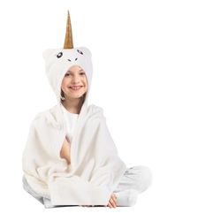 Hello Kids - TX6004 - Plaid Licorne Enfant Bébé 90x100 cm avec Capuche