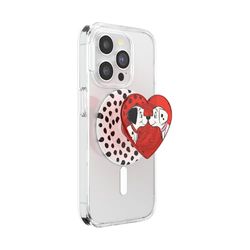 PopSockets PopGrip - Soporte magnético para teléfono MagSafe, Parte Superior Intercambiable, Agarre Seguro para Fundas MagSafe de iPhone, Soporte para visualización Manos Libres, Compatible con Carga
