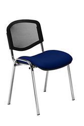 NOWY STYL ISO Mesh Silla de Visita, Azul, Talla única