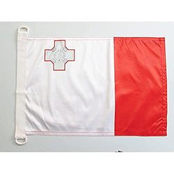AZ FLAG Bandiera Navale Malta 45x30cm - Bandiera Maritima Maltese 30 x 45 cm speciale Nautismo, Padiglione Nautico