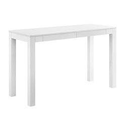 Ameriwood Groot Parsons Desk met 2 laden Wit