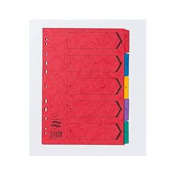 Intercalaires indexes - 5 touches 1 a 5