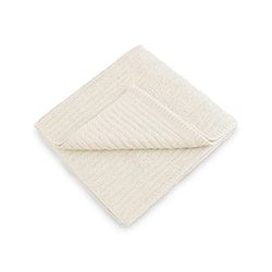 Heckett Lane Bath Beach Towel, 60% Bamboo Viscose, 40% Cotton, Off-White, 90 x 180 Cm, 2.0 Pieces