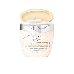 Biopoint - Crema Corpo Fondente Idratante, Azione Protettiva e Idratante Fino a 48h, Concentrato Antiossidante di Vitamina E, Dona una Pelle Luminosa, Levigata e Protetta, 300 ml