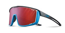 Julbo Fury solglasögon, genomskinlig svart matt/blå, en storlek blandad, Genomskinlig matt svart/blå, Ett Storlek