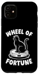 Wheel Of Fortune Cat Joke Robot Vacuum Cleaner Cat Case for iPhone 11