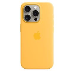 Apple iPhone 15 Pro Silicone Case with MagSafe - Sunshine ​​​​​​​