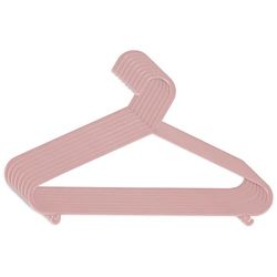 Bieco Kleerhangers Kinderen 8 stuks Oudroze | Lengte ca. 30cm | Baby Kleerhangers | Baby Organiser Voor Garderobe | Kleerhangers Baby | Baby Kledinghangers | Kledinghanger | hangers clothes