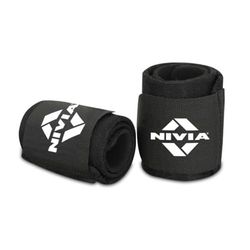 Nivia Orthopedic Wrist Support (Black, Free Size - Adjustable with Velcro) | Material - Neoprene/Polyester | Pain Relief, Gym, Sports, Exercise, Workout, Cycling