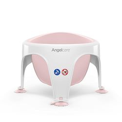 Angelcare - Anneau de Bain pour Bébé - Confort et Sécurité - 6 mois à 10 mois - Rose