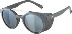 ALPINA Unisex Glace P zonnebril, Midnight Grey Matt, One Size