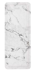 Kleine Wolke Marmo, tappetino da bagno, 36 x 92 cm, antracite, schiuma di PVC, 92 x 36 x 5 cm