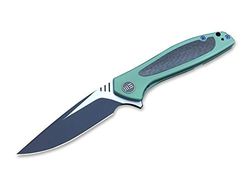 WE Knife Unisex – vuxen Wisp 805C grön/två ton fickkniv, grön, 18,8 cm