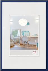 walther design New Lifestyle Cornice portafoto, in confezione da 2 pezzi, da 18 x 24 cm, colore blu