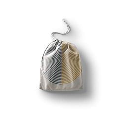 Bonamaison Imprimé Sacs de Coton avec Cordon, Sac D'Épicerie, Sac À Provisions, Réutilisables, Écologique, Pliable, Taille: 12x15 Cm