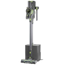 Daewoo Freedom Auto-Empty Cordless Vacuum Cleaner – 21.6V Rechargeable with Auto Empty Docking Station, Turbo Brush, Digital Display & HEPA Filtration – Lightweight, Bagged System