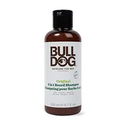 BULLDOG, Shampoing pour barbe 2en1 Original, 200ml