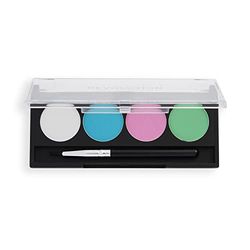 Makeup Revolution, Graphic Liner Palette, Coloured Eyeliner, Pastel Dream, 4 x 1.35g