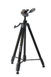CULLMANN PRIMAX 380 Tripé de fecho de correr com cabeça de 3 direções (tamanho dobrado 66 cm, altura máxima 159 cm, carga máxima 3,5 kg) cor preta
