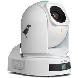 BirdDog P240 PTZ Camera 1080P in White Full NDI