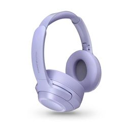 Energy Sistem Lavender Stellar ANC – Auriculares Bluetooth (5.4, ANC, plástico Reciclado, micrófono ENC, Diadema Plegable, Almohadillas de Cuero proteico) Lila
