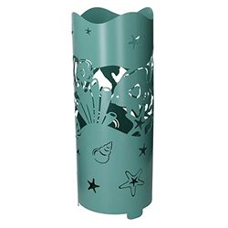 Vacchetti Giuseppe Vpaquets Porte-parapluies en métal Coquillages Eau Ronde, Vert, Moyen