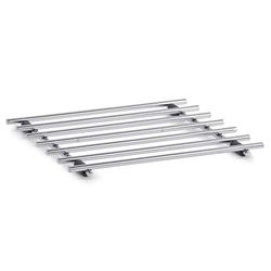 Zeller 24901 - Salvamanteles de Cromo, 25 x 25 centímetros