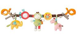 Fehn Corrente para carrinho safari de brinquedo - corrente móvel com figuras agradáveis para pendurar no carrinho, alcofa ou berço - acessórios para carrinho de bebé e crianças a partir dos 0 meses