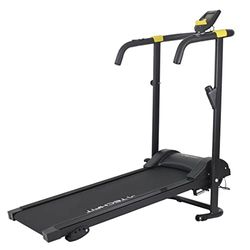 TechFit MT40 Tapis Roulant Magnetico Pieghevole, Macchina Salvaspazio, Perfetto per Interni, Casa o Ufficio