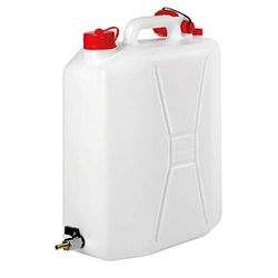 Jerry Can, polyethilene, with Metal Tap - 20 L - Vertical