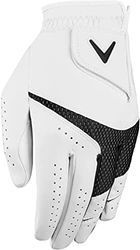 Callaway Weather Spann golfhandschoenen 2023 (2 Pak) Linkerhand (voor rechtshandige golfer), M,
