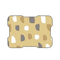 Bonamaison, Alfombrilla de ratón con impresión Digital, Antideslizante, para Oficina y hogar, tamaño: 22 x 18 cm