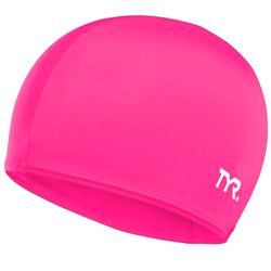 Tyr Solid Bonnet de Bain Lycra, Adulte Unisexe, Pink, Talla única