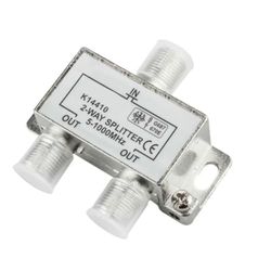 Verdeler - 2-weg verdeler, 5-1000 MHz, ideaal voor tv-signalen en kabels, compact en efficiënt, eenvoudige installatie