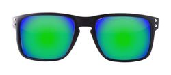 NAIF KALAMOS Lunettes de Soleil Unisex-Adult, Noir Mat et Vert, Moyen