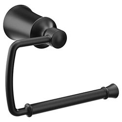 Moen YB2108BL Dartmoor - Soporte para Papel, Color Negro Mate