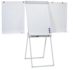 Franken FC84 Lavagna a fogli mobili Deluxe Standard, 67 x 95 cm, grigio chiaro