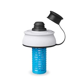 Hydrapak Breakaway tappo filtrante- Accessorio per la filtrazione dell'acqua - Flusso rapido - Adatto a borracce per bici e sport, viaggi e preparazione alle emergenze - Design intuitivo