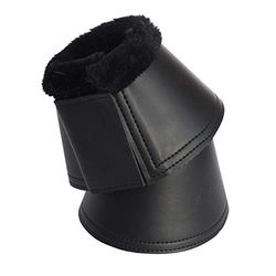 Rhinegold - Stivali in Neoprene con Bordo in Pile, Stivali da Sovrapposizione, Nero/Nero, S
