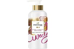 Pantene Pro-V - Crema per capelli con movimento nutriente e protettivo contro il calore, con olio di cocco, 235 ml