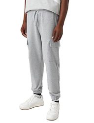 Koton Cargo-joggingbroek met veters voor heren, grijs (031), XL