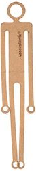 Vacavaliente Page Marker, Recycled leather, Natural
