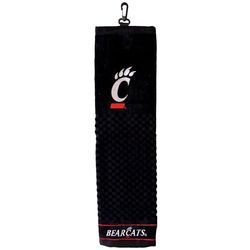 Team Golf NCAA Cincinnati Bearcats - Asciugamano da golf ricamato, con logo ricamato