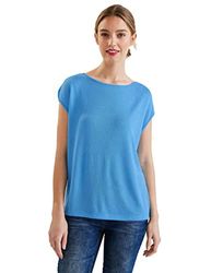 Street One T-shirt voor dames, splash blue, 38