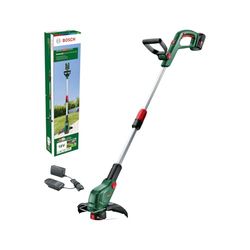 Bosch UniversalGrassCut 18V-26-500 Cortabordes a Batería, para Cortar Hierba y Recortar Bordes, Tiempo de Carga 65 min, Diámetro de Corte 26 cm, Sistema de 18 Voltios, con 1 Batería y Cargador