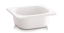 APS GN bac 17,6 x 16,2 cm, Tiefe: 100 mm mélamine, blanc, 1 Liter